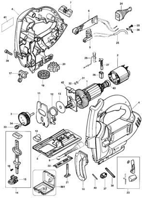 Part Location Diagram of 582722-00 Black and Decker CORD PROTECTOR
